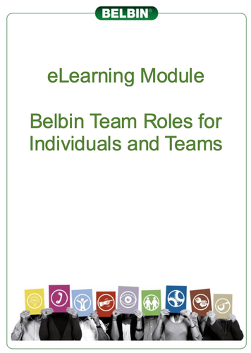 eLearning Module 1&2: Belbin Team Roles for Individuals and Teams